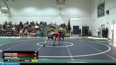 125 lbs Cons. Round 3 - Eathon Rider, Bakersfield College vs Adrian Curiel, East Los Angeles College