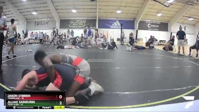 145 lbs Finals (2 Team) - Jason O`Brien, Timberlane vs Alijah Sainsurin, Team Alien