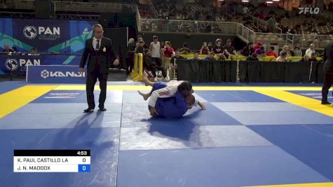 KRISTOFER PAUL CASTILLO LAMEY vs JEFFREY N. MADDOX 2024 Pan Jiu Jitsu IBJJF Championship