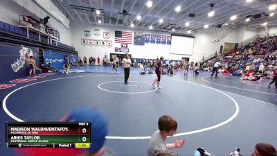 138-147 lbs 3rd Place Match - Madison Walraventafoya, McCormick Jr. High vs Aries Taylor, Centennial Middle School