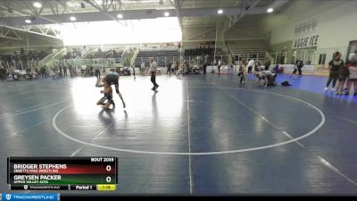 102 lbs Semifinal - Greysen Packer, Upper Valley Aces vs Bridger Stephens, Ebbetts Pass Wrestling