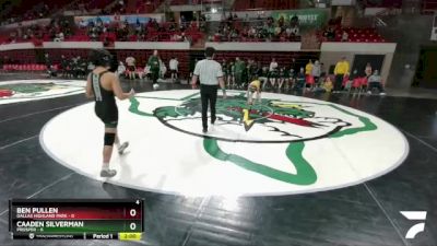 106 lbs Placement (4 Team) - Ben Pullen, Dallas Highland Park vs Caaden Silverman, Prosper