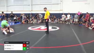 150 lbs Pools - Budder Manley, Rebellion vs Brayden McKay, Ares W.C. (MI)