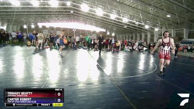 190 lbs Cons. Round 2 - Trinady Beatty, Jayhawk Wrestling vs Carter Egbert, Top Of Utah Wrestling Club