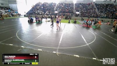 126 lbs Quarterfinal - Ava Parker, Spanish Springs vs Hannah Silbernagel, Centennial