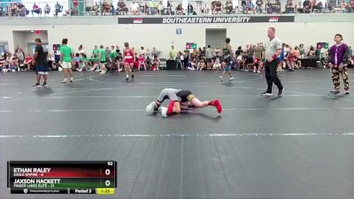 92 lbs Round 1 (4 Team) - Ethan Raley, Eagle Empire vs Jaxson Hackett, Finger Lakes Elite