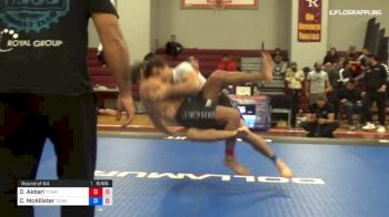 Dustin Akbari vs Caleb McAllister 1st ADCC North American Trials