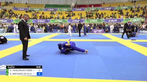 CAROLINA TEREZINHA FERREIRA vs GABRIELLY ANTUNES DE OLIVEIRA 2024 Brasileiro Jiu-Jitsu IBJJF