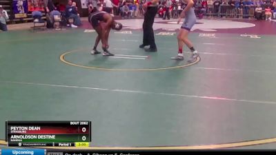 2 - 113 lbs Quarterfinal - Arnoldson Destine, Nandua vs Peyton Dean, Strasburg