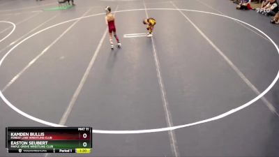 Champ. Round 1 - Kamden Bullis, Forest Lake Wrestling Club vs Easton Seubert, Maple Grove Wrestling Club