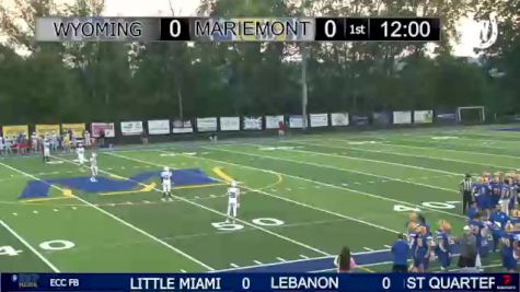 Replay: Mariemont vs Wyoming | Oct 8 @ 7 PM