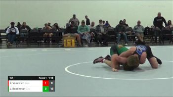 152 lbs Round 4 (6 Team) - Jacob Bostleman, Black Mambas vs Kael Voinovich, Team Oklahoma