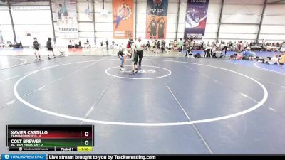 76 lbs Rd# 5- 3:45pm Friday Final Pool - Xavier Castillo, Team New Mexico vs Colt Brewer, VA Team Predator