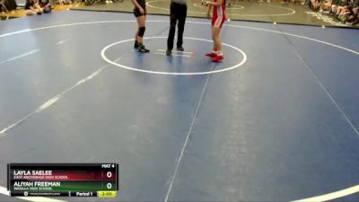 132G Round 1 - Layla Saelee, East Anchorage High School vs Aliyah Freeman, Wasilla High School