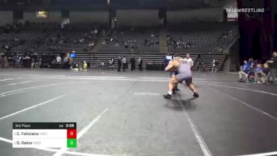 285 lbs 3rd Place - Cohle Feliciano, North Idaho vs Dan Baker, Northeast Oklahoma A&M