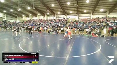 285 lbs Round 1 - Benjamin Escobedo, CA vs Rex Salas, ID