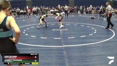 70 lbs Cons. Round 3 - Liam Fecanin, Elite Wrestling NJ vs Garrett Bunagan, NY UNITED BJJ