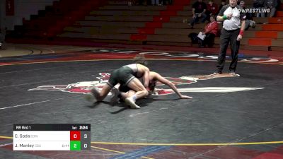 133 lbs Rr Rnd 1 - Cam Soda, Edinboro vs Jake Manley, Cleveland State