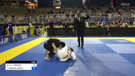 QUENTIN J. L. TERUEL vs ISAAC SAMUEL DIEHL 2024 Pan Jiu Jitsu IBJJF Championship