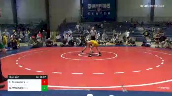 91 lbs Final - Keigan Brookshire, Morris Fitness vs Walker Woodard, Troup Youth Wrestling