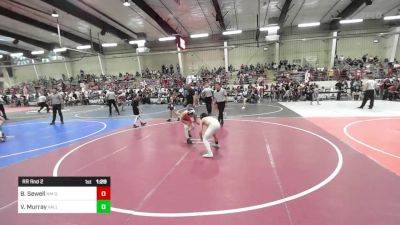 89 lbs Rr Rnd 2 - Brandon Sewell, NM Gold vs Vincent Murray, Valley Bad Boys