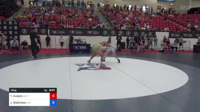 61 kg Rnd Of 32 - Tanner Kuketz, Southeastern Wrestling Club vs John Babineau, Viking RTC