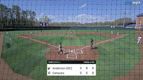Replay: Anderson (SC) vs Catawba | Apr 1 @ 2 PM