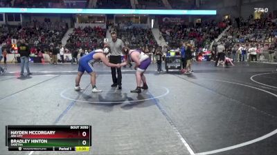 240 lbs Round 2 - Bradley Hinton, Sabetha vs Hayden McCorgary, Ark City