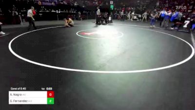 152 lbs Consi Of 8 #2 - Arjun Nagra, Vacaville (SJ) vs Gavin Fernandez, De La Salle (NC)