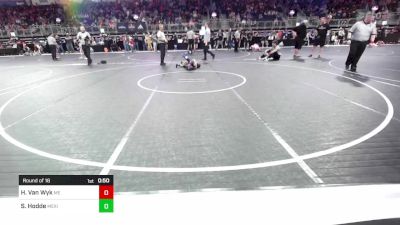 60 lbs Round Of 16 - Hudson Van Wyk, Moyer Elite vs Stryker Hodde, Mexico Youth Wrestling