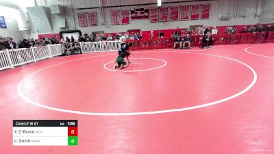 118 lbs Consi Of 16 #1 - Yaritza Cruz-Bravo, Mount Everett vs Carly Smith, Marshfield