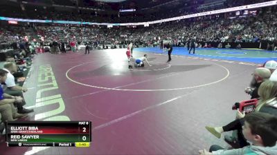 D3-138 lbs Semifinal - Elliott Biba, Iowa-Grant/Highland vs Reid Sawyer, New Lisbon