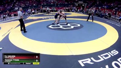 D3-150 lbs Cons. Semi - Thomas Tyson, Elmwood vs T.J. Wilson, Tuscar. Valley