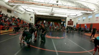 43 lbs Round 1 - Rex Romero, Powell Wrestling Club vs Finnley Heine, Powell Wrestling Club