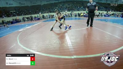 64 lbs Consi Of 8 #2 - Keller Ward, Texas Elite Wrestling vs Aiden Meredith, MAAC Wrestling