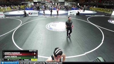 135 lbs Cons. Round 2 - Joseph Marquez, Terminators Wrestling Club vs Jaden Garcia, Total Kaos Wrestling Club