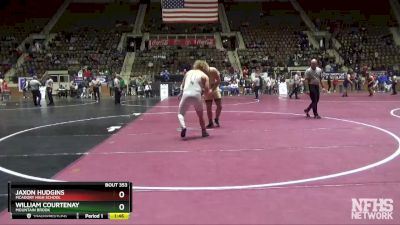 220 lbs 3rd Place Match - JAXON HUDGINS, McAdory High School vs William Courtenay, Mountain Brook