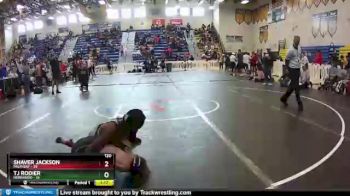 120 lbs Quarterfinals (8 Team) - TJ Rodier, Hernando vs Shaver Jackson, Palm Bay