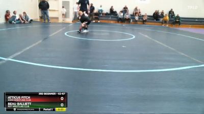 62-67 lbs Round 2 - Atticus Fitch, Davis Wrestling Club vs Beau Balliett, Roy Wrestling Club