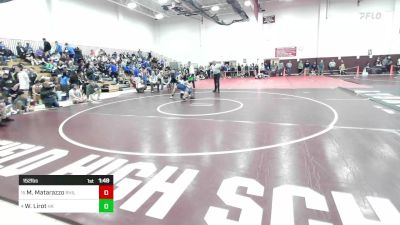 152 lbs Round Of 16 - Matteo Matarazzo, Rocky Hill vs William Lirot, Haddam-Killingworth