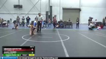 72 lbs Round 6 (8 Team) - Grayson Hostetter, MMA Uprising vs Gavin Chunko, PA Alliance Blue