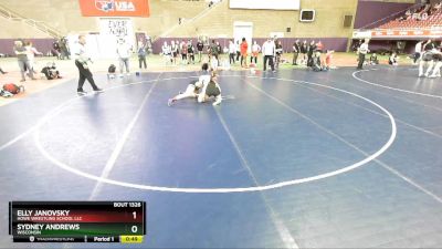 145 lbs Cons. Round 5 - Elly Janovsky, Howe Wrestling School LLC vs Sydney Andrews, Wisconsin