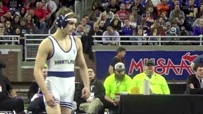 D1-165 lbs 1st Place Match - Cameron Adams, Detroit Catholic Central HS vs Nick Rochowiak, Hartland HS