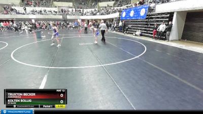 105 lbs Cons. Round 4 - Truxton Becker, Auburndale vs Kolten Bollig, RT Elite