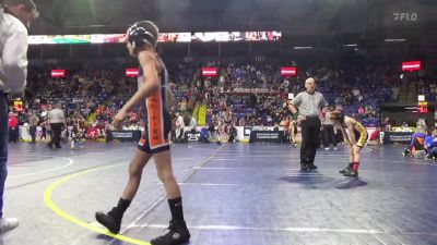 67 lbs Round Of 32 - Chase Sharick, North Allegheny vs Calvin Kiefer, Bangor