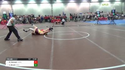 174 lbs Round of 16 - Brandon Womack, Cornell University vs Christian Brucki, Central Michigan