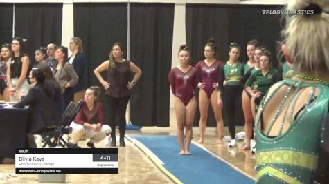 Olivia Keys - Vault, Rhode Island College - 2022 NCGA Championships