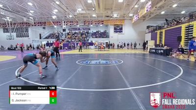 133B Round 2 - Isaac Pumper, PINnacle Wrestling vs Gavin Jackson, PINnacle Wrestling