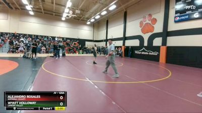 120A Round 3 - Wyatt Holloway, Lander Valley vs Alejandro Rosales, Natrona County