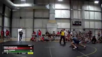 167 lbs Round 1 (6 Team) - Zack Crawford, American Gladiators vs Nash Cooper, ARES Red